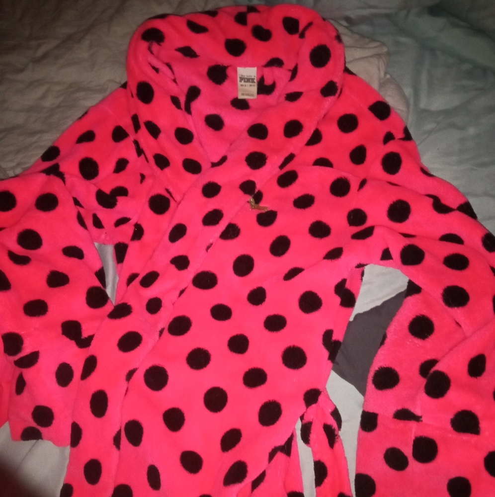 Pink Victoria secret robe